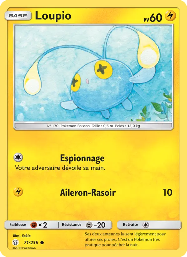 071/236 - Loupio — Carte Pokémon Éclipse Cosmique 71/236