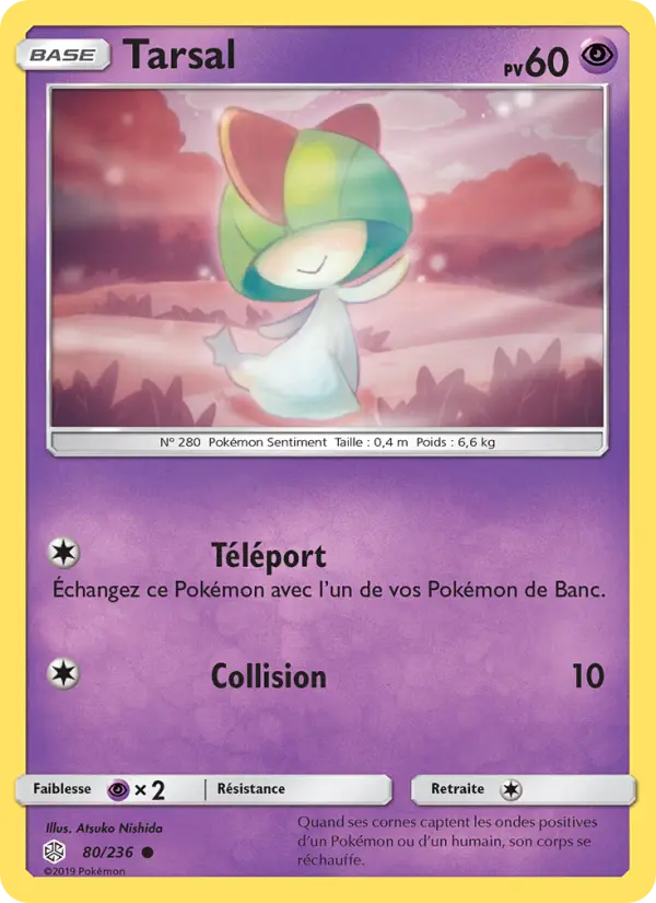 080/236 - Tarsal — Carte Pokémon Éclipse Cosmique 80/236
