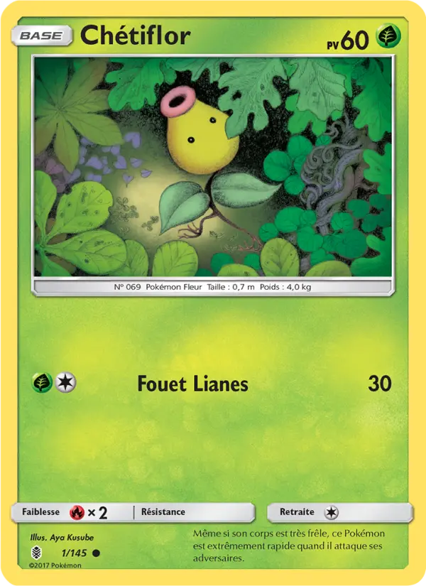 Chétiflor — Carte Pokémon 1 Gardiens Ascendants