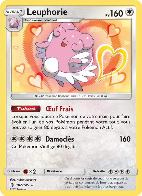 Leuphorie — Carte Pokémon 102 Gardiens Ascendants