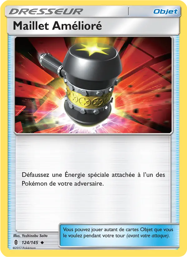 124/145 - Maillet Amélioré — Carte Pokémon Gardiens Ascendants 124/145