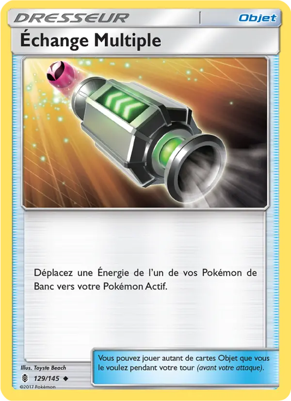 129/145 - Échange Multiple — Carte Pokémon Gardiens Ascendants 129/145