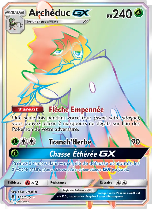 Archéduc GX — Carte Pokémon 146 Gardiens Ascendants