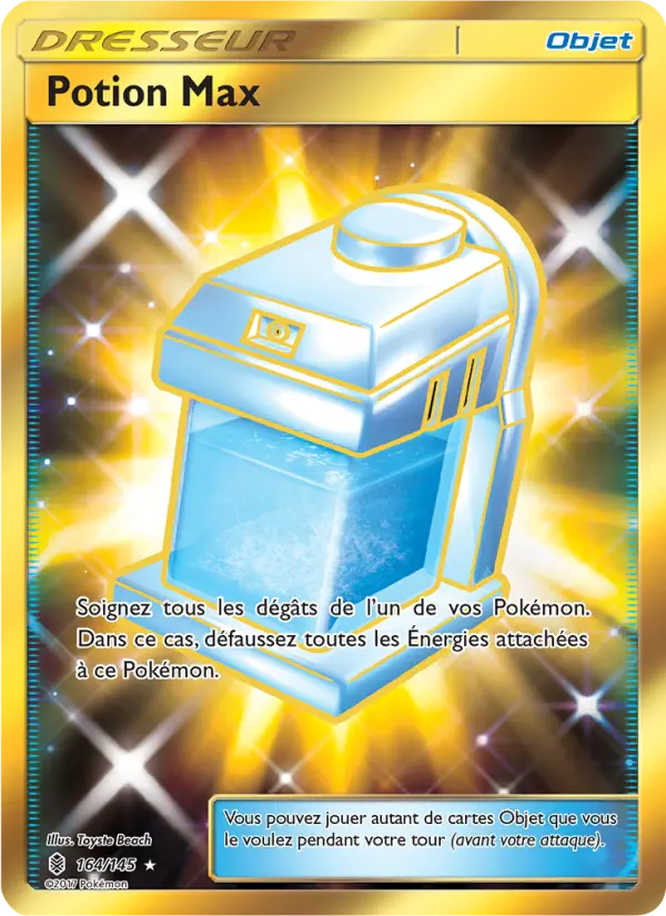 164/145 - Potion Max — Carte Pokémon Gardiens Ascendants 164/145
