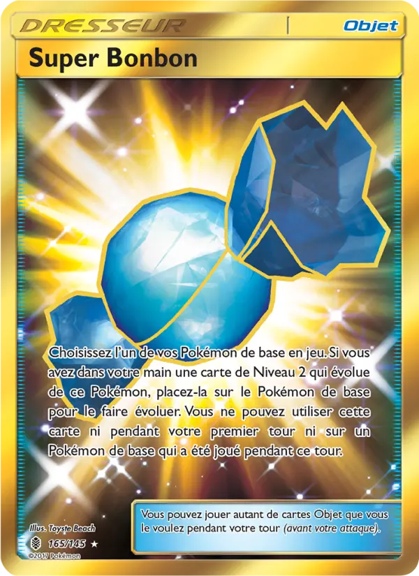 165/145 - Super Bonbon — Carte Pokémon Gardiens Ascendants 165/145