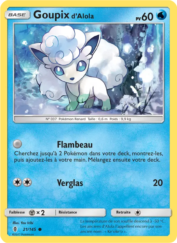Goupix d’Alola — Carte Pokémon 21 Gardiens Ascendants