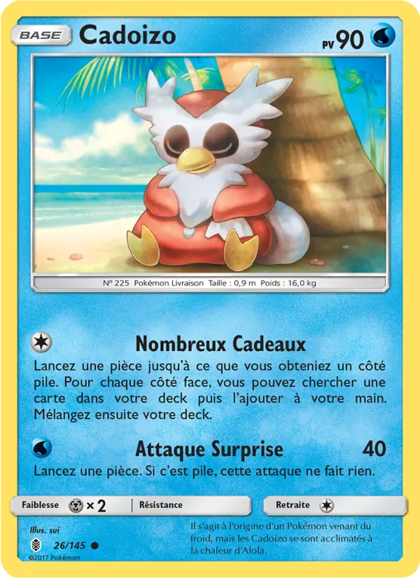 026/145 - Cadoizo — Carte Pokémon Gardiens Ascendants 26/145