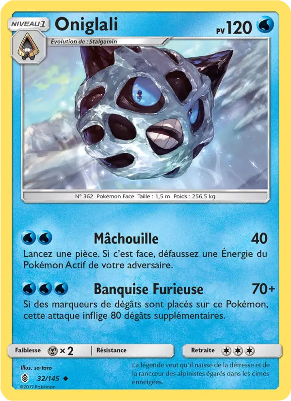 032/145 - Oniglali — Carte Pokémon Gardiens Ascendants 32/145
