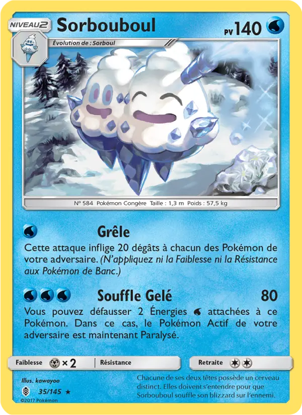 035/145 - Sorbouboul — Carte Pokémon Gardiens Ascendants 35/145