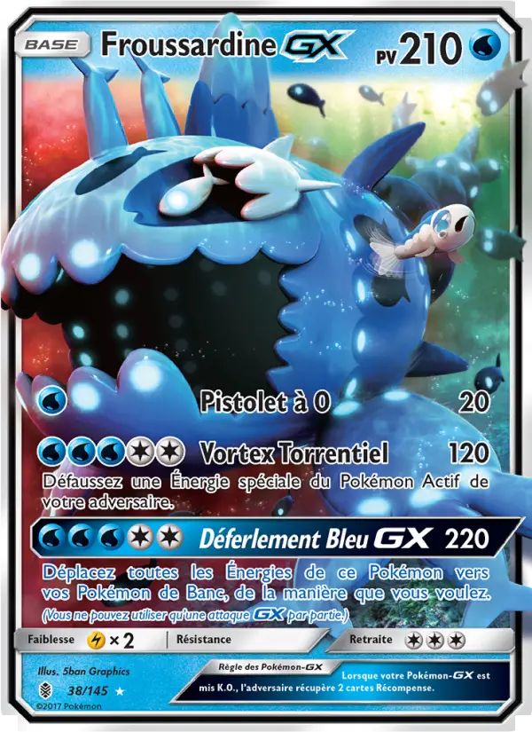 Froussardine GX — Carte Pokémon 38 Gardiens Ascendants