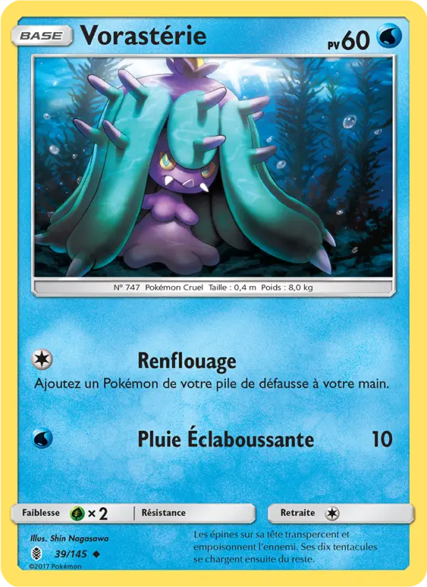 039/145 - Vorastérie — Carte Pokémon Gardiens Ascendants 39/145