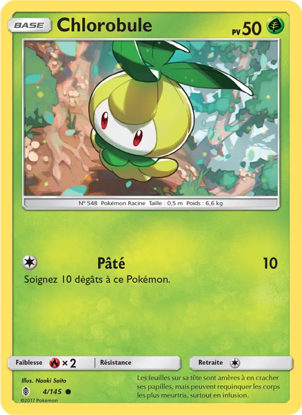 004/145 - Chlorobule — Carte Pokémon Gardiens Ascendants 4/145