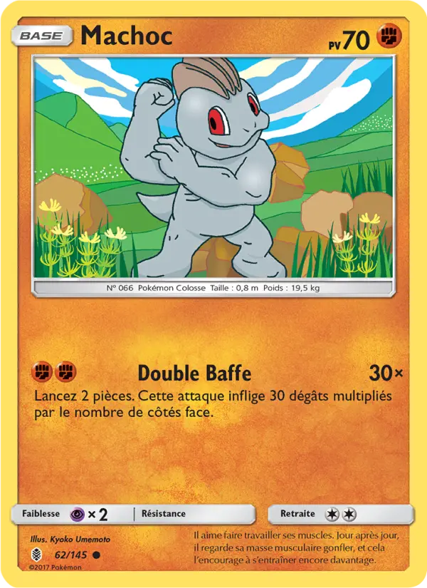 062/145 - Machoc — Carte Pokémon Gardiens Ascendants 62/145