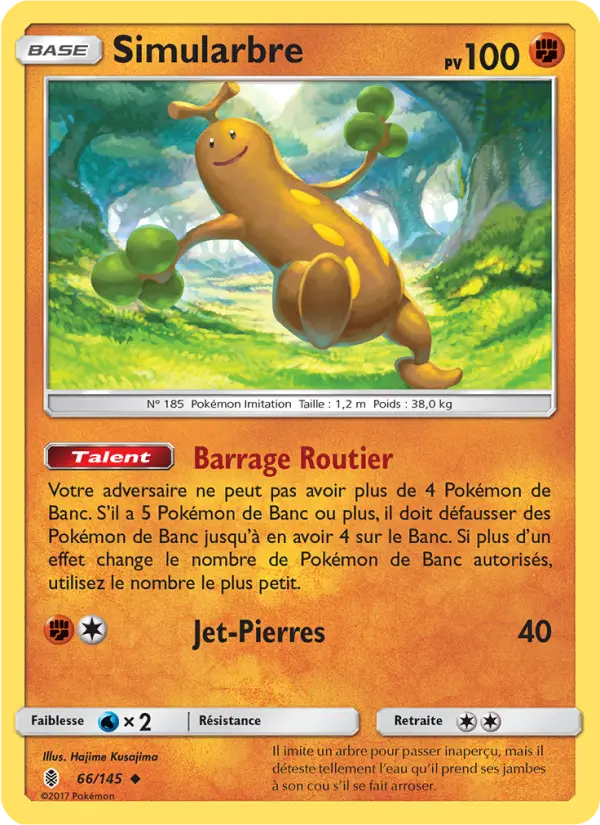 066/145 - Simularbre — Carte Pokémon Gardiens Ascendants 66/145