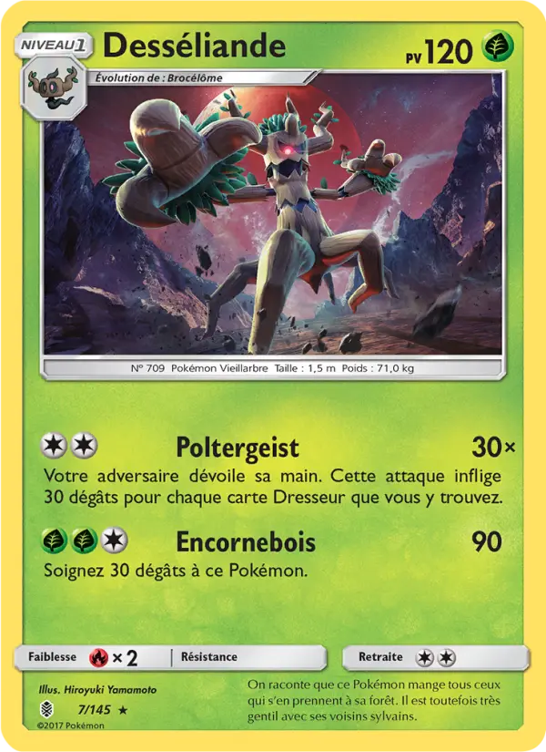 007/145 - Desséliande — Carte Pokémon Gardiens Ascendants 7/145