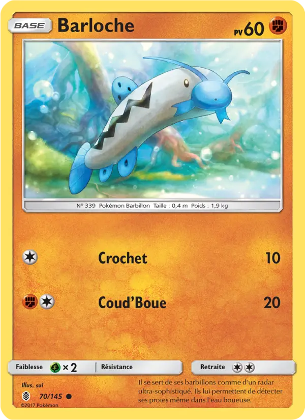 Barloche — Carte Pokémon 70 Gardiens Ascendants
