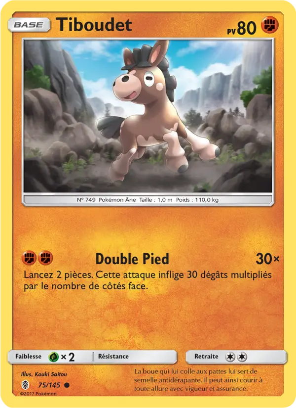 Tiboudet — Carte Pokémon 75 Gardiens Ascendants