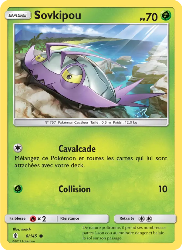 008/145 - Sovkipou — Carte Pokémon Gardiens Ascendants 8/145