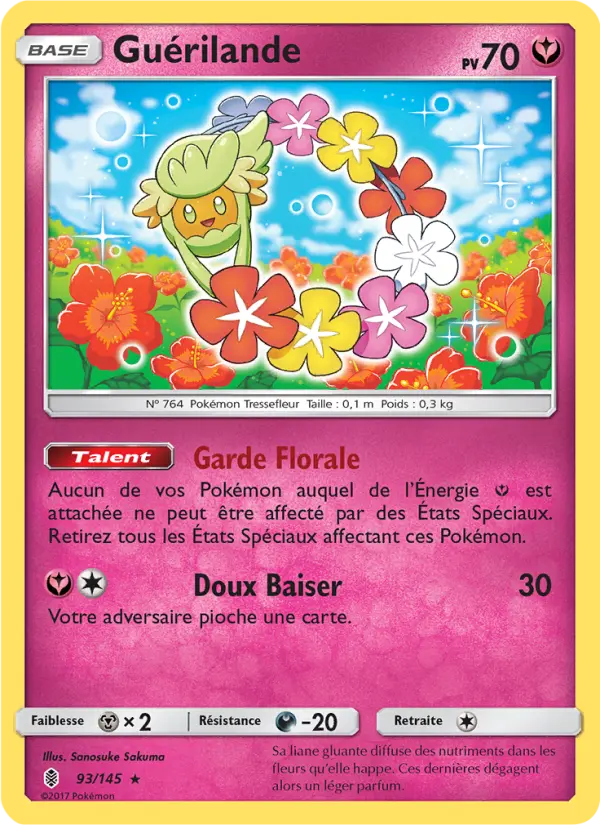 Guérilande — Carte Pokémon 93 Gardiens Ascendants