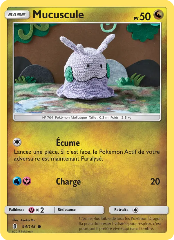 Mucuscule — Carte Pokémon 94 Gardiens Ascendants