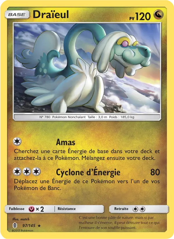 Draïeul — Carte Pokémon 97 Gardiens Ascendants