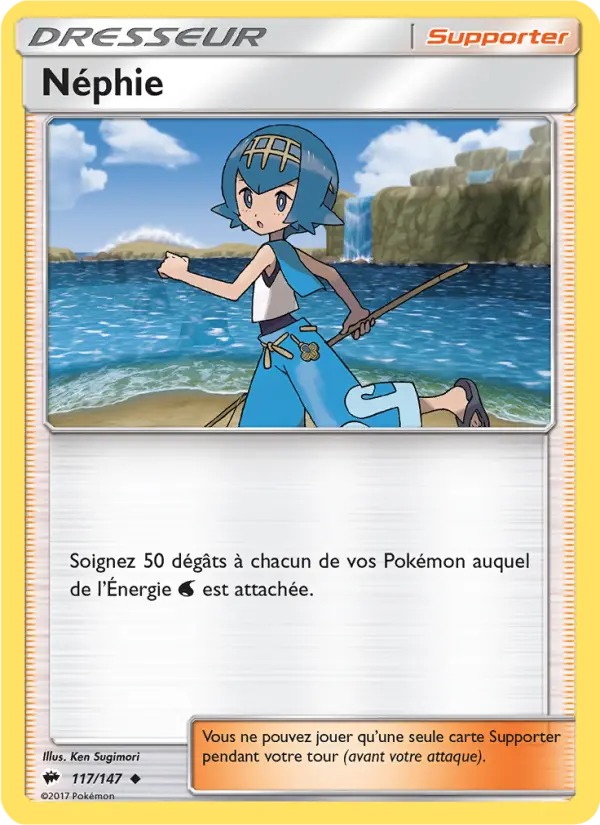 117/147 - Néphie — Carte Pokémon Ombres Ardentes 117/147