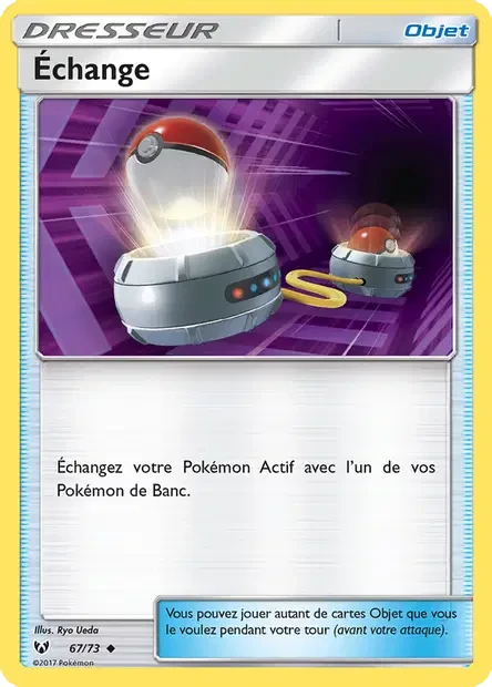 067/073 - Échange — Carte Pokémon Légendes Brillantes 67/73