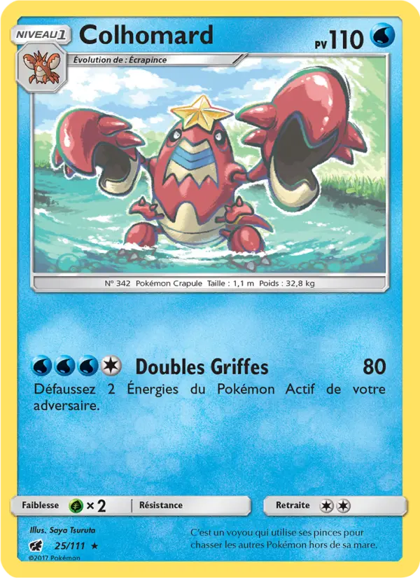 025/111 - Colhomard — Carte Pokémon Invasion Carmin 25/111