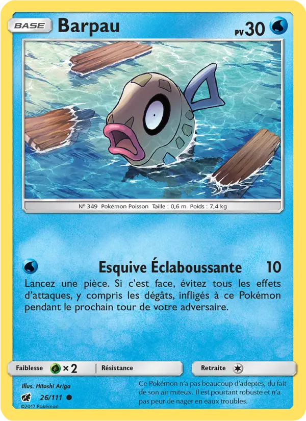 026/111 - Barpau — Carte Pokémon Invasion Carmin 26/111
