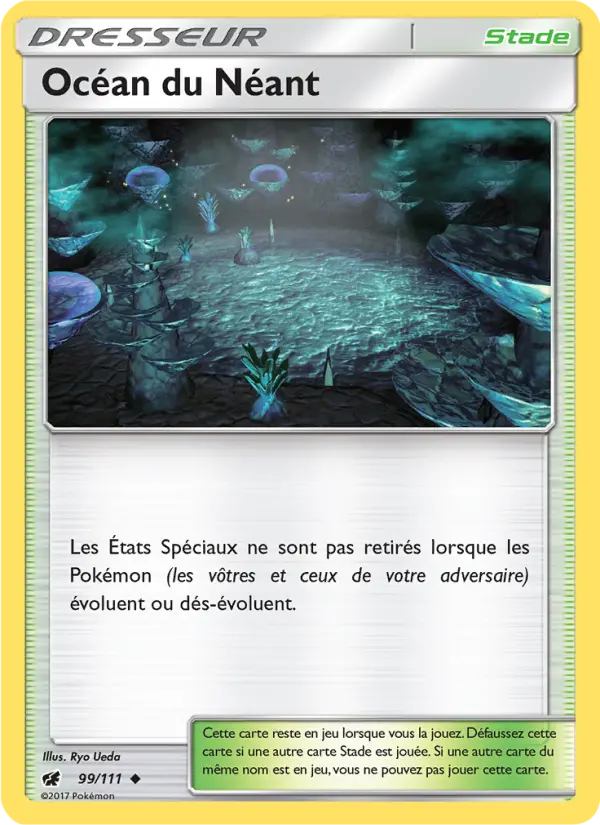 099/111 - Océan du Néant — Carte Pokémon Invasion Carmin 99/111