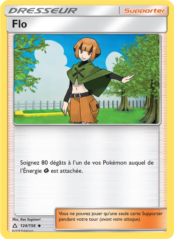 124/156 - Flo — Carte Pokémon Ultra-Prisme 124/156