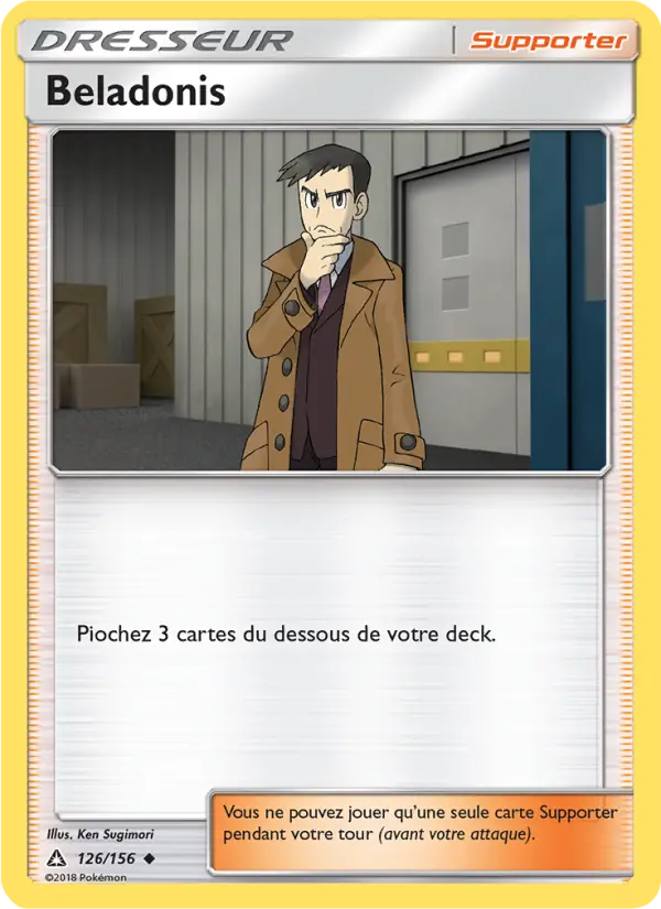 126/156 - Beladonis — Carte Pokémon Ultra-Prisme 126/156
