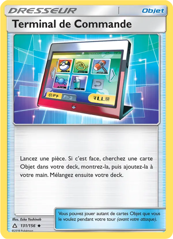 131/156 - Terminal de Commande — Carte Pokémon Ultra-Prisme 131/156
