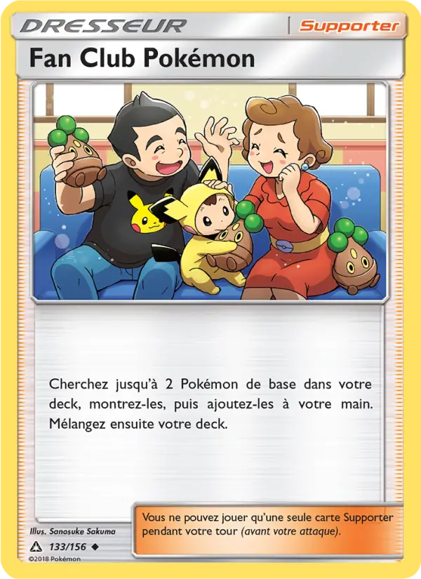 Fan Club Pokémon — Carte Pokémon 133 Ultra-Prisme