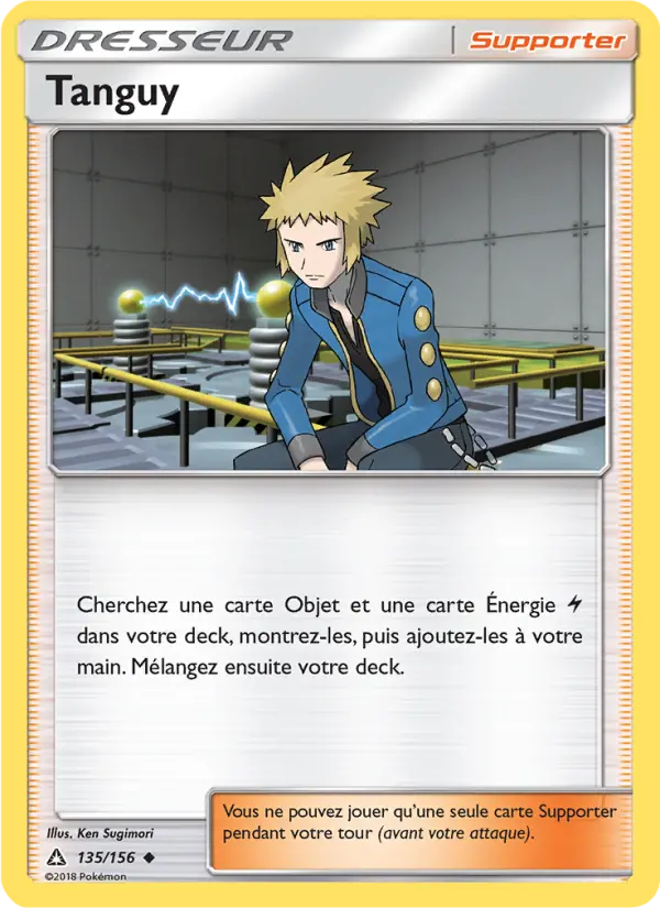 135/156 - Tanguy — Carte Pokémon Ultra-Prisme 135/156