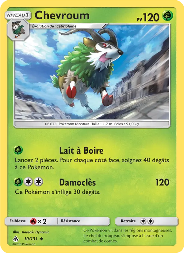 Chevroum — Carte Pokémon 10 Lumière Interdite