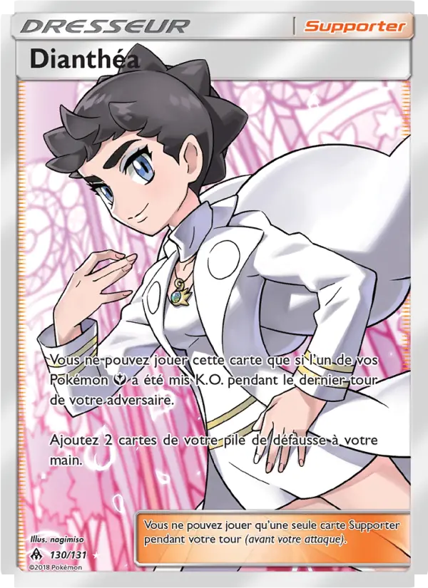 130/131 - Dianthéa — Carte Pokémon Lumière Interdite 130/131