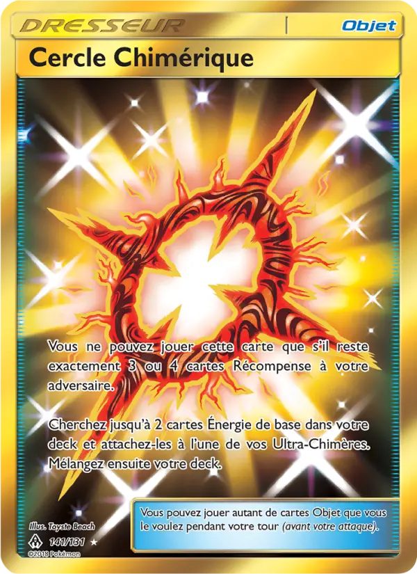 141/131 - Cercle Chimérique — Carte Pokémon Lumière Interdite 141/131