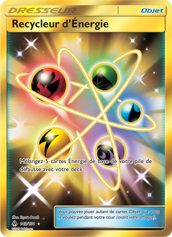 143/131 - Recycleur d’Énergie — Carte Pokémon Lumière Interdite 143/131