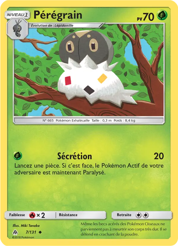 Pérégrain — Carte Pokémon 7 Lumière Interdite