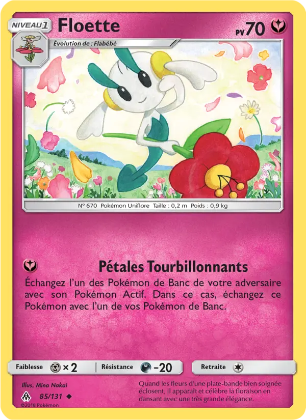 Floette — Carte Pokémon 85 Lumière Interdite