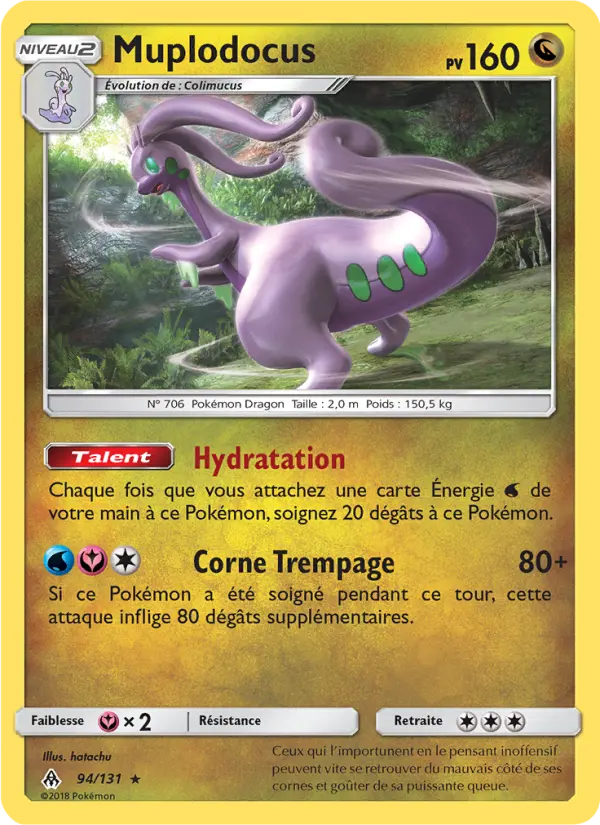 094/131 - Muplodocus — Carte Pokémon Lumière Interdite 94/131