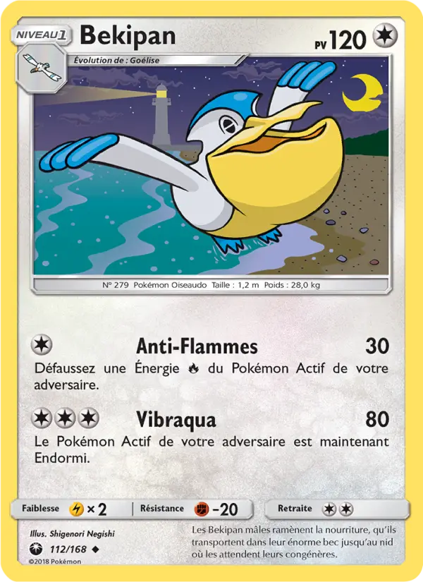 Bekipan — Carte Pokémon 112 Tempête Céleste
