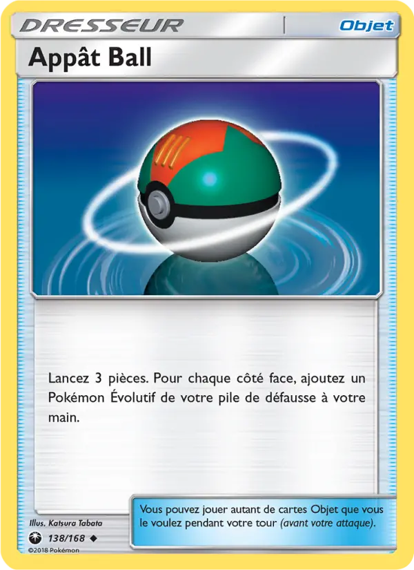 138/168 - Appât Ball — Carte Pokémon Tempête Céleste 138/168
