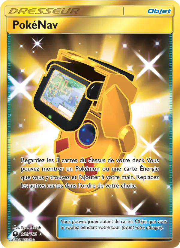 181/168 - PokéNav — Carte Pokémon Tempête Céleste 181/168