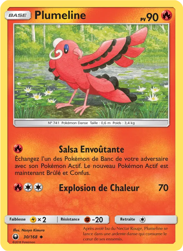 030/168 - Plumeline — Carte Pokémon Tempête Céleste 30/168