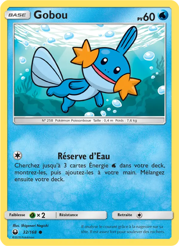032/168 - Gobou — Carte Pokémon Tempête Céleste 32/168