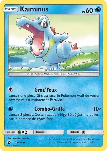 022/070 - Kaiminus — Carte Pokémon Majesté Des Dragons 22/70