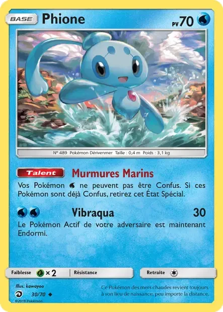 Carte Pokémon Phione sm10