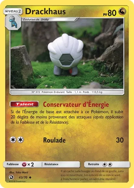 043/070 - Drackhaus — Carte Pokémon Majesté Des Dragons 43/70